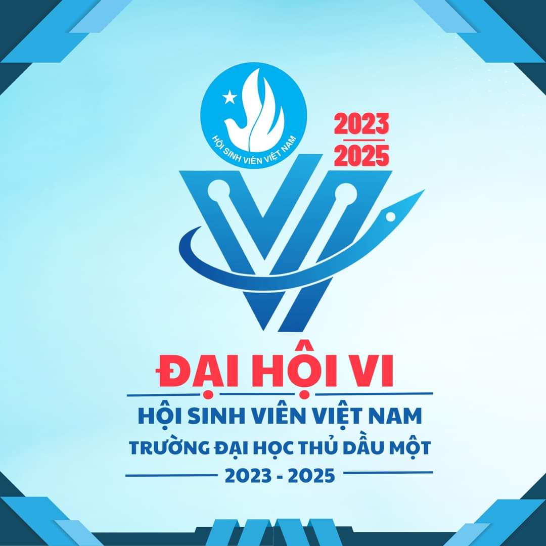 Công bố biểu trưng chính thức Đại hội Đại biểu Hội sinh viên Việt Nam trường Đại học Thủ Dầu Một lần thứ VI, nhiệm kỳ 2023 - 2025