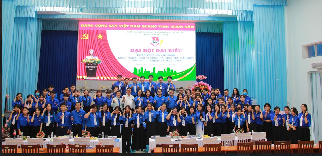 Đại Hội Đại Biểu Đoàn TNCS Hồ Chí Minh Khoa Ngoại ngữ Lần thứ VI, nhiệm kỳ 2024 - 2027