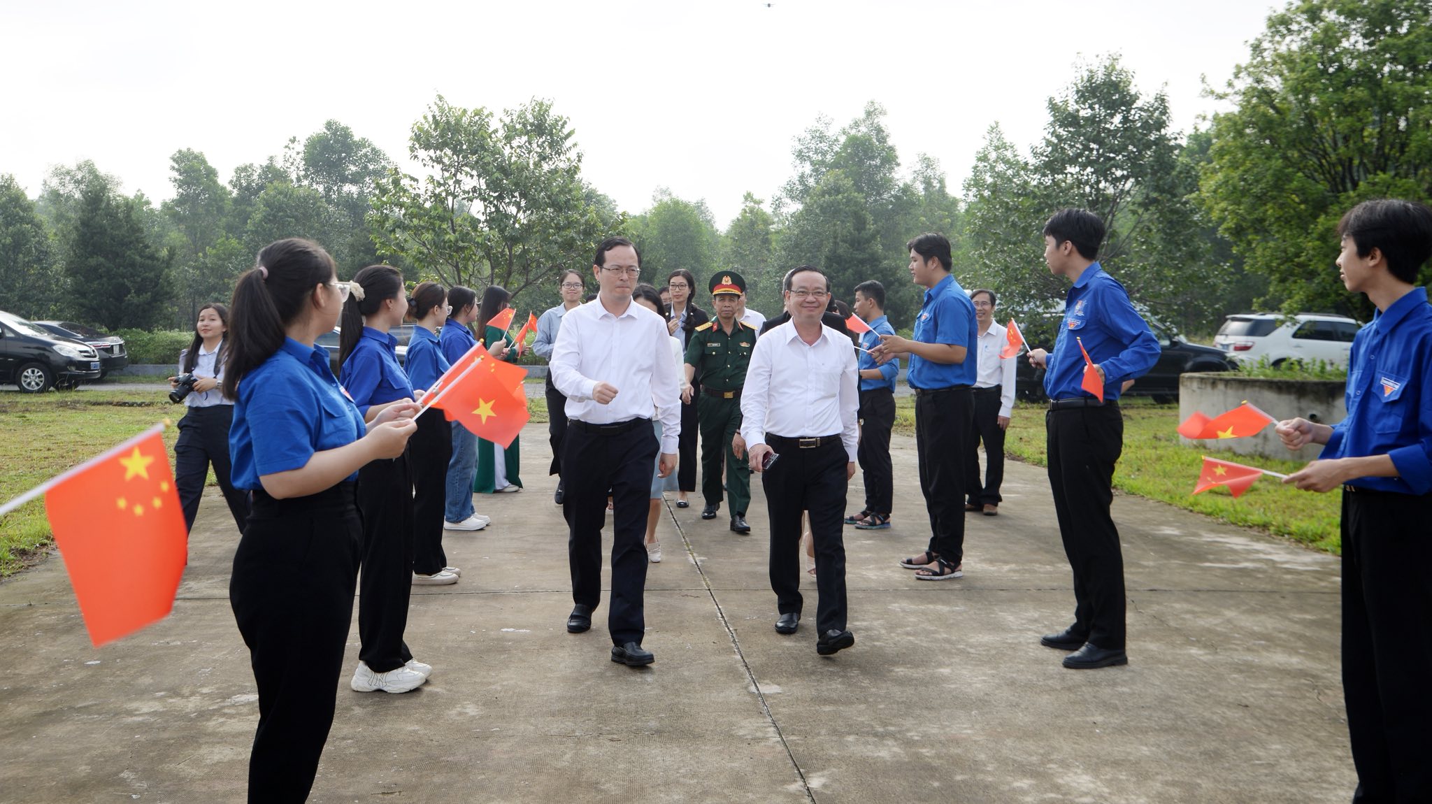 Lễ trồng cây hữu nghị Việt Nam – Trung Quốc tại trường Đại học Thủ Dầu Một