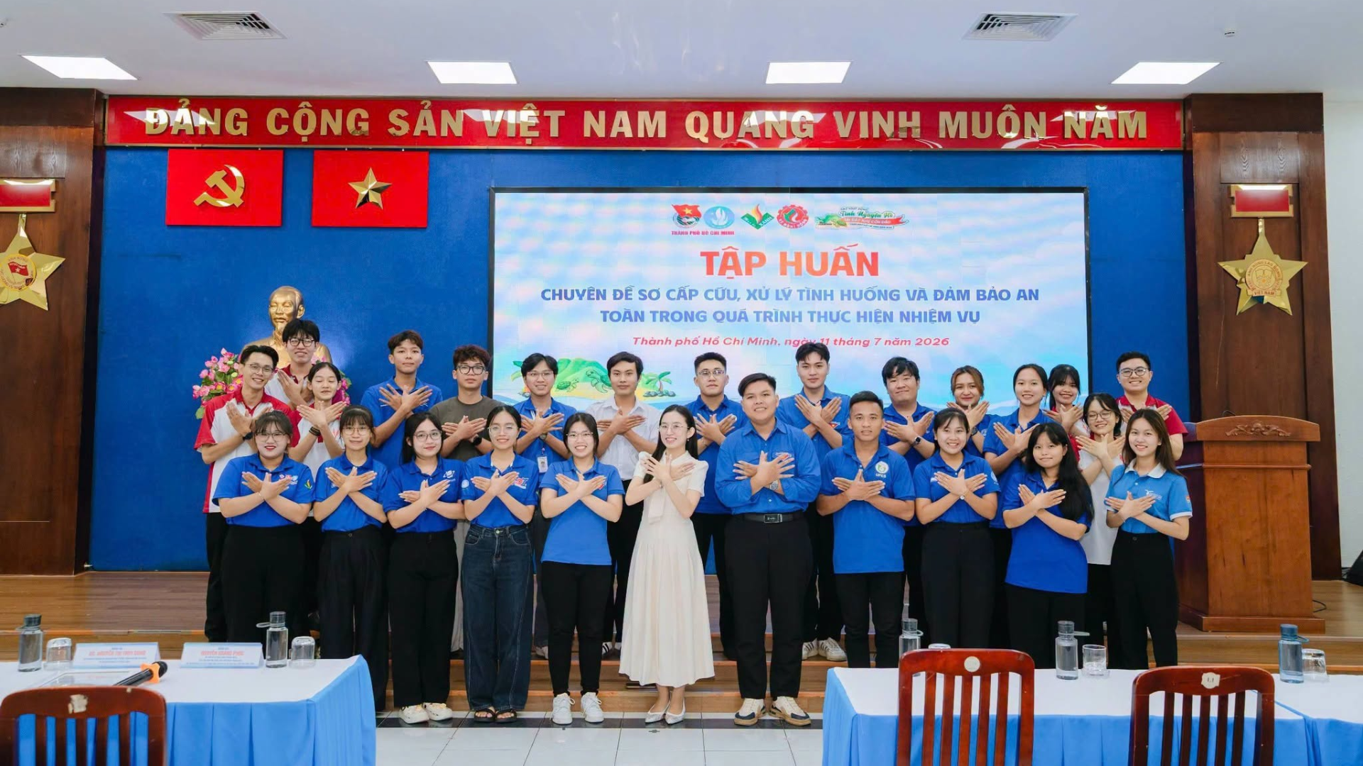 TẬP HUẤN TRANG BỊ KỸ NĂNG, SẴN SÀNG THỰC HIỆN NHIỆM VỤ TÌNH NGUYỆN HÈ TẠI ĐẶC KHU CÔN ĐẢO NĂM 2026