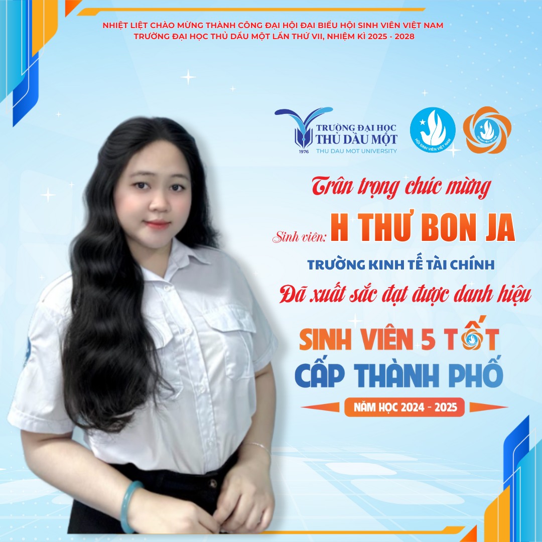 TẤM GƯƠNG SINH VIÊN 5 TỐT: H THƯ BON JA – DẤU ẤN TRƯỞNG THÀNH TỪ HÀNH TRÌNH NỖ LỰC VÀ BIẾT ƠN