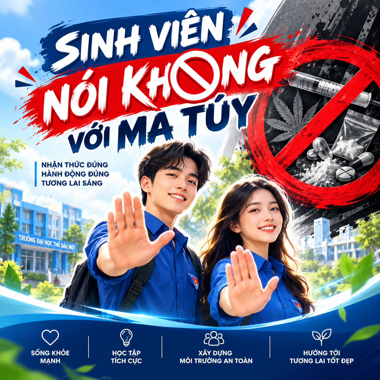 Phòng, chống ma túy trong học đường – trách nhiệm của mỗi sinh viên
