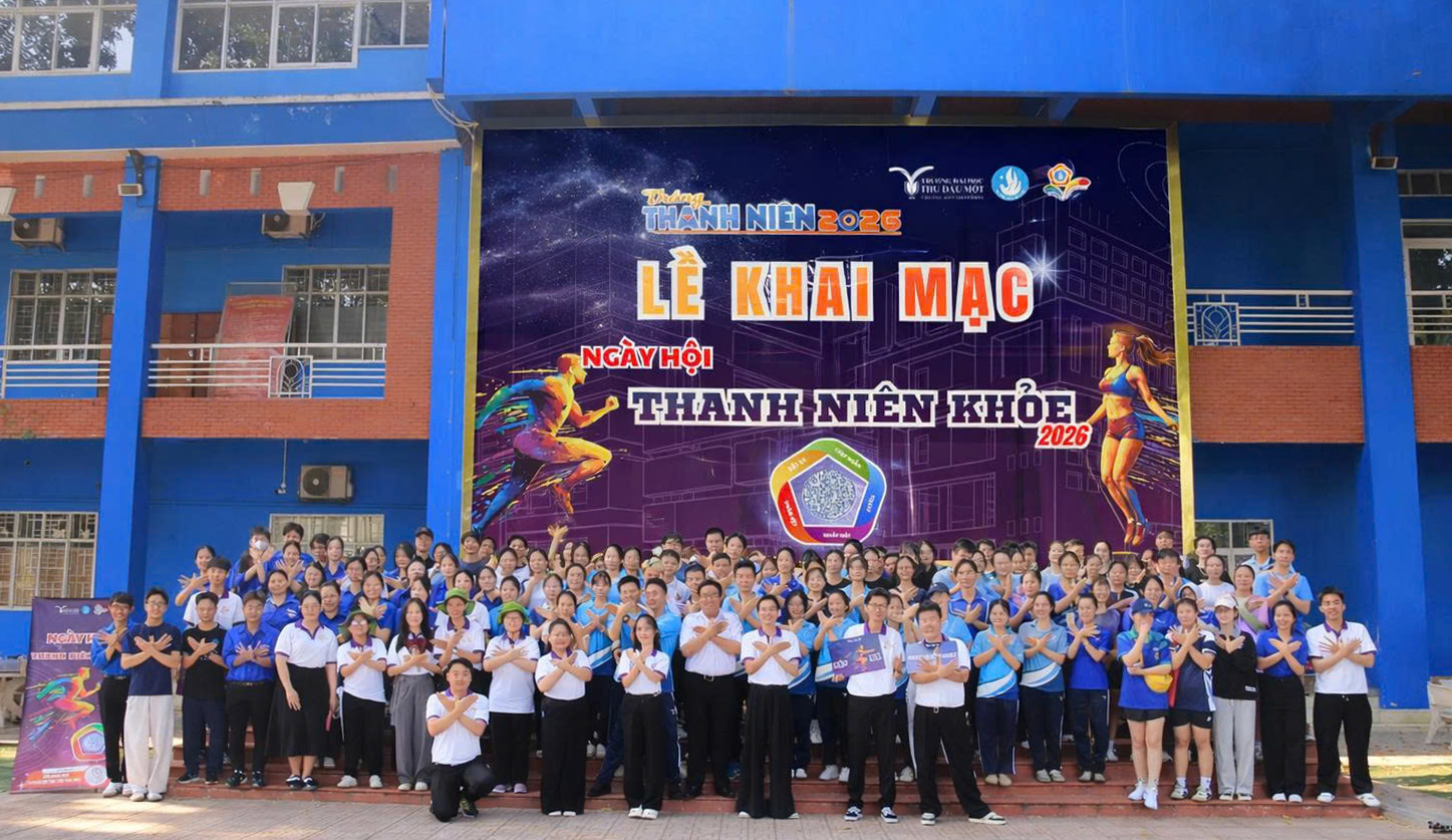 Sôi động Ngày hội “Thanh niên khoẻ” lần I - năm 2026: Tăng cường rèn luyện và kết nối sinh viên