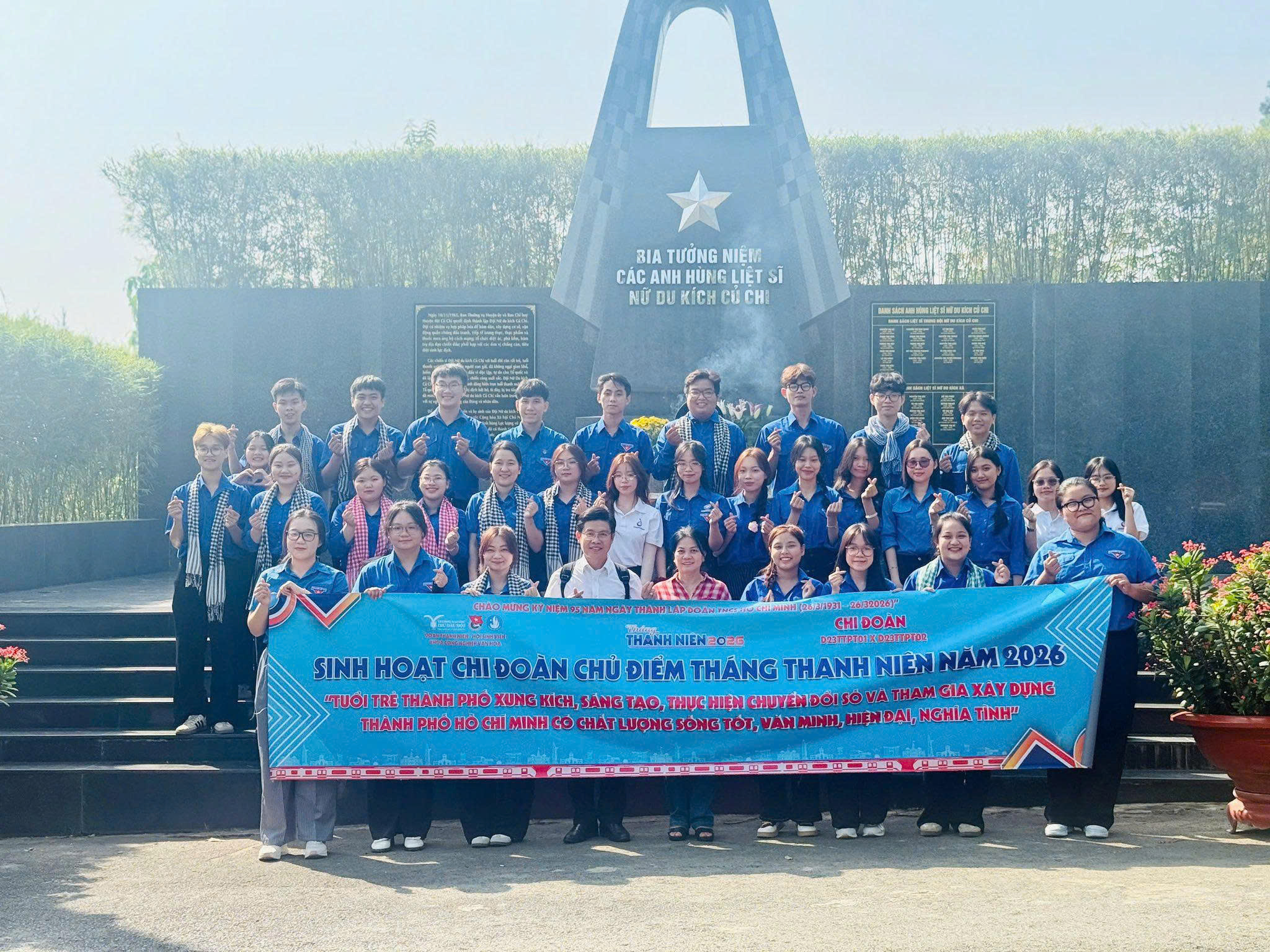 TỔ CHỨC SINH HOẠT CHI ĐOÀN CHỦ ĐIỂM THÁNG THANH NIÊN NĂM 2026