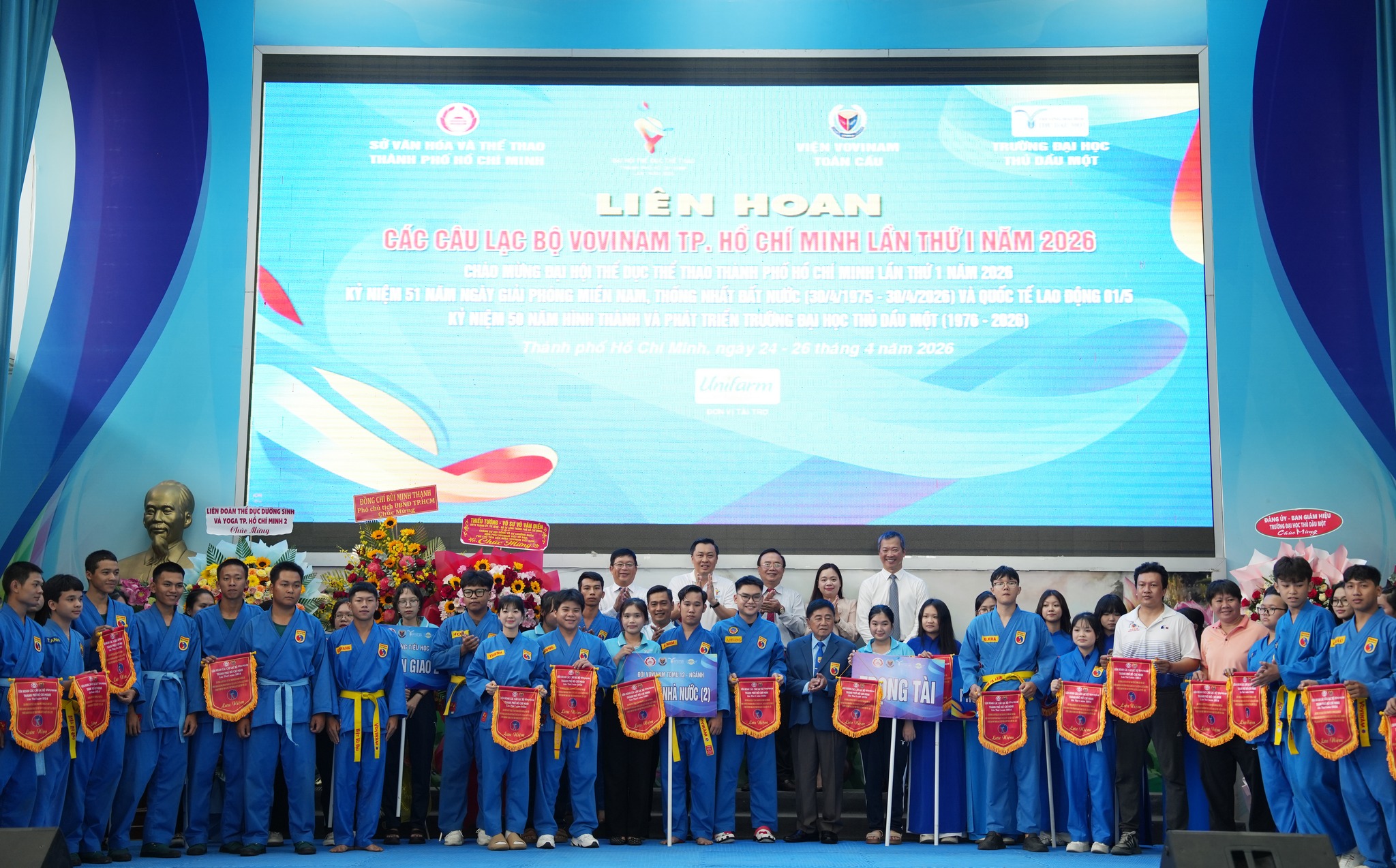 Khai mạc Liên hoan các CLB Vovinam TP.HCM lần thứ I năm 2026: Khơi dậy hào khí Việt tại TDMU