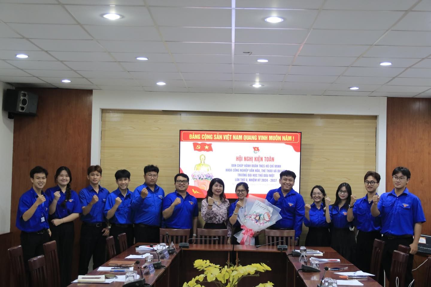Hội nghị kiện toàn Ban Chấp hành Đoàn Khoa Công nghiệp Văn hóa, Thể thao và Du lịch khóa II, nhiệm kỳ 2024 – 2027