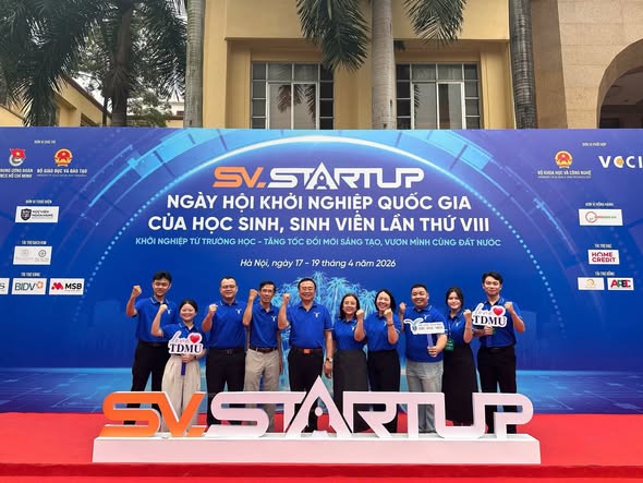Tuổi trẻ Trường Đại học Thủ Dầu Một tham dự Ngày hội SV_STARTUP VIII: Lan tỏa tinh thần khởi nghiệp đổi mới sáng tạo