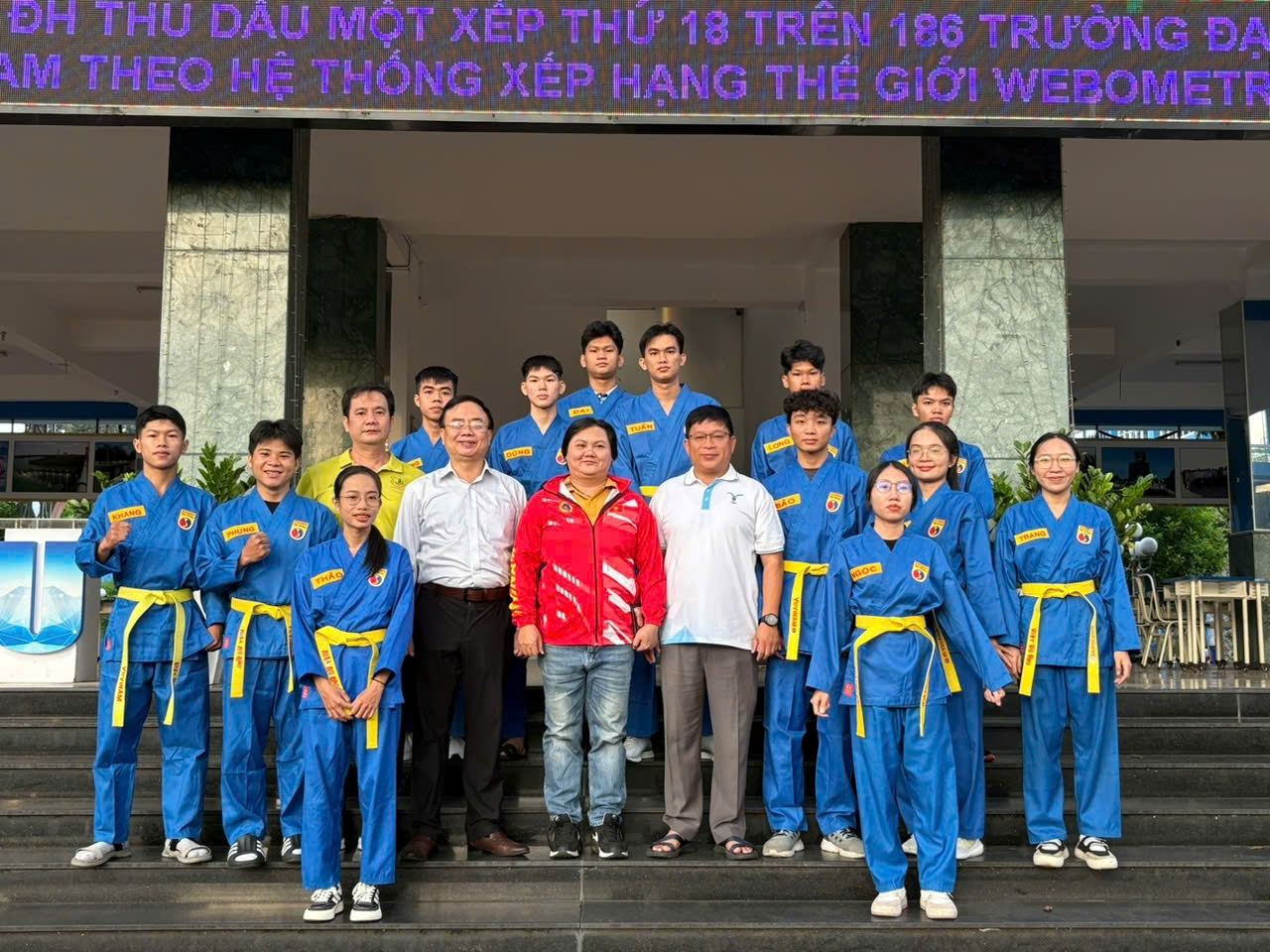 Dấu ấn đội tuyển Vovinam Đại học Thủ Dầu Một tại Giải vô địch sinh viên toàn quốc năm 2025