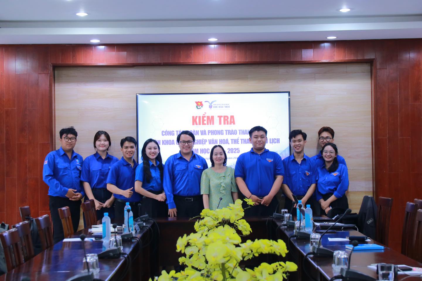 Hội nghị kiểm tra công tác Đoàn và phong trào thanh niên năm học 2024–2025 – Đoàn khoa Công nghiệp Văn hoá, Thể thao và Du lịch