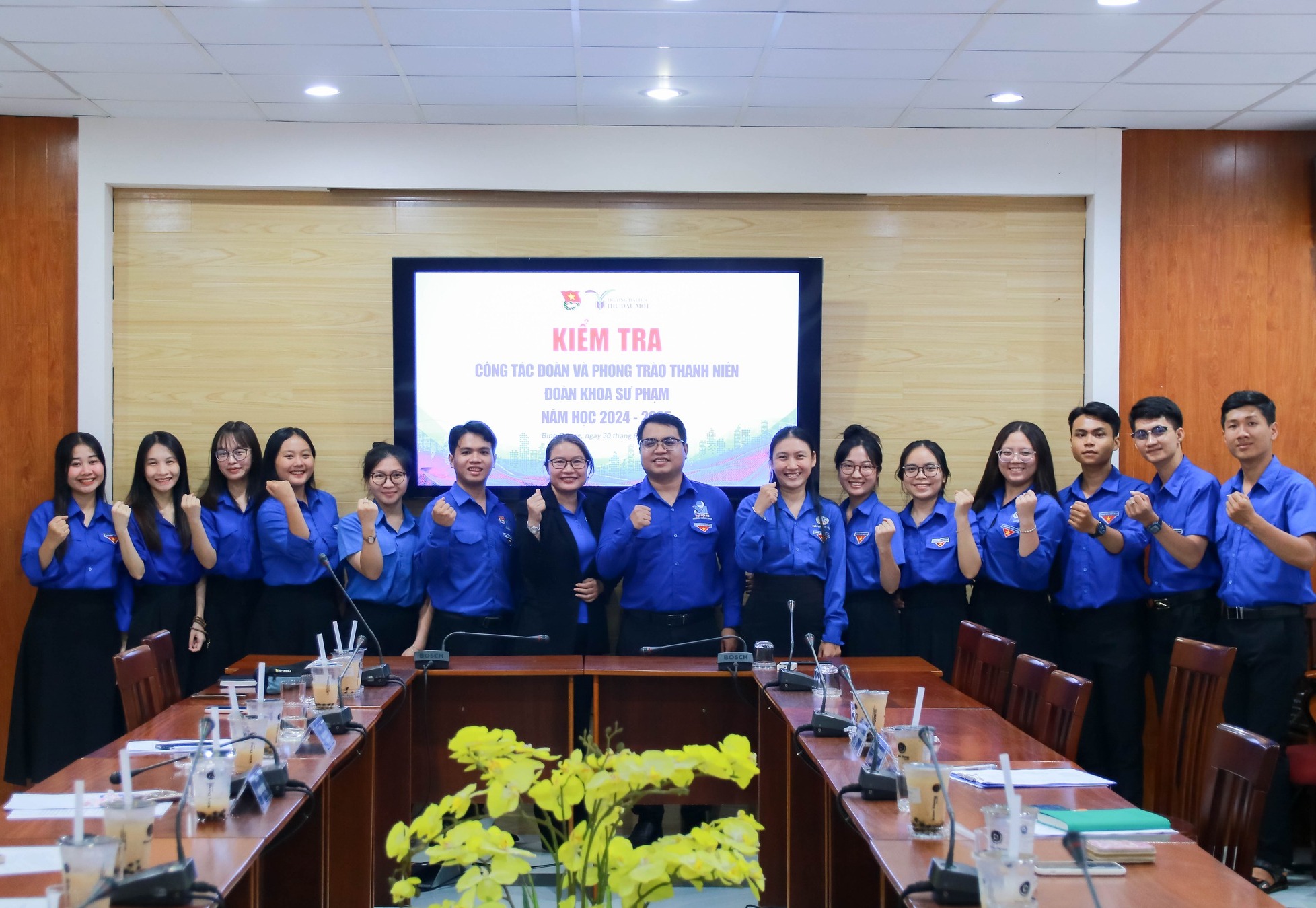Hội nghị kiểm tra công tác Đoàn và phong trào thanh niên năm học 2024–2025 – Đoàn Khoa Sư phạm